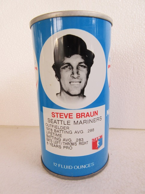 RC - MLB - Seattle Mariners - Steve Braun - T/O